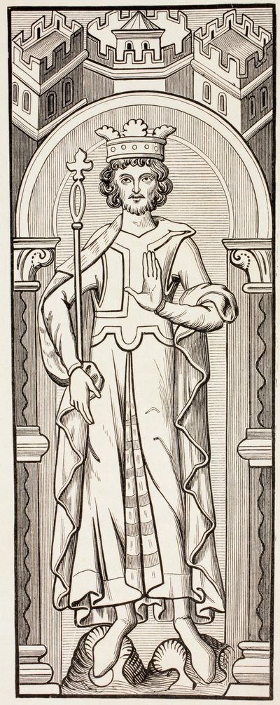 King Philip III of France by English School